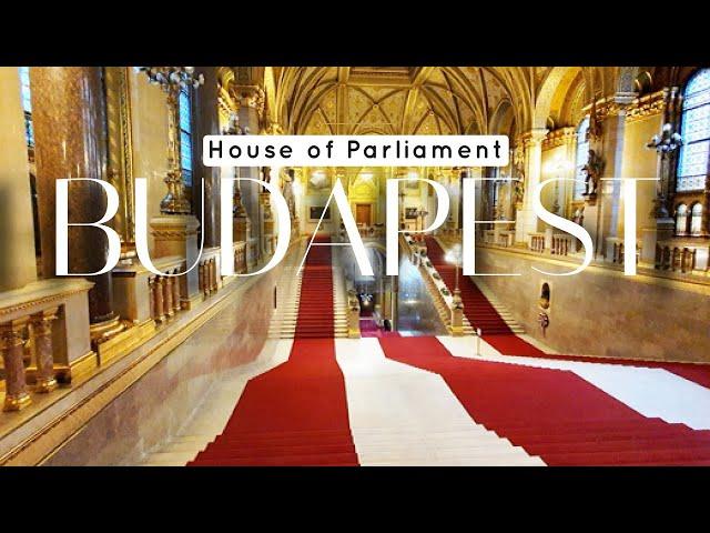 Budapest - A Walk Through the House of Parliament