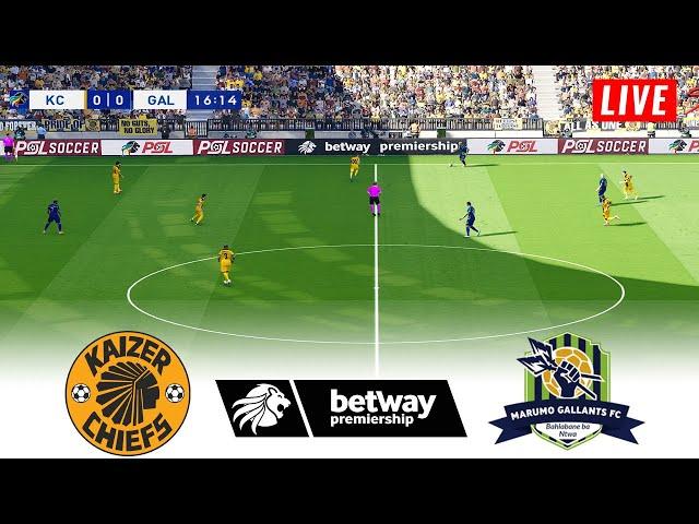 KAIZER CHIEFS vs MARUMO GALLANTS LIVE 14/09/2024 BETWAY PREMIERSHIP 24/25  Football Gameplay HD