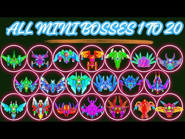 Alien Shooter All Mini Bosses | The Road to Victory at Level 20 By Zambario Gamers