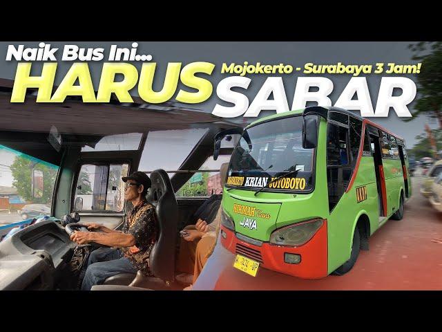 GAK MASUK AKAL, SURABAYA-MOJOKERTO TEMBUS 3 JAM?? Trip Bus Ijo Legend Joyoboyo-Mojokerto