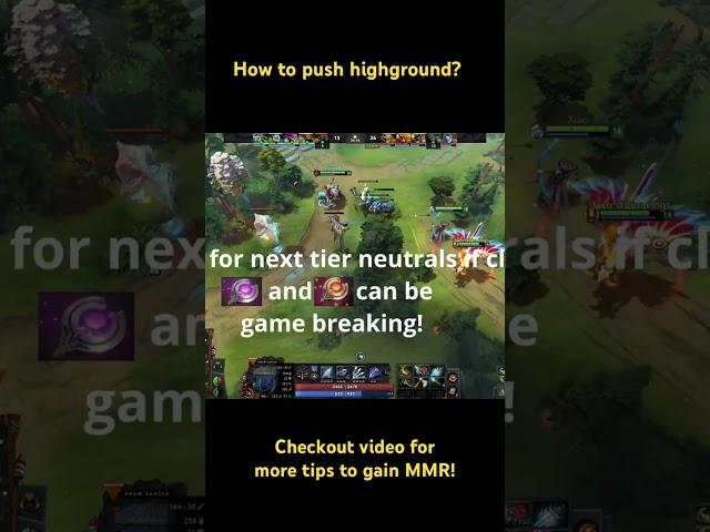 Dota 2 tips to push highground #dota2tips #dota2mmr #dota2tips #dota2 #gamebucks #dota2proguide #tip