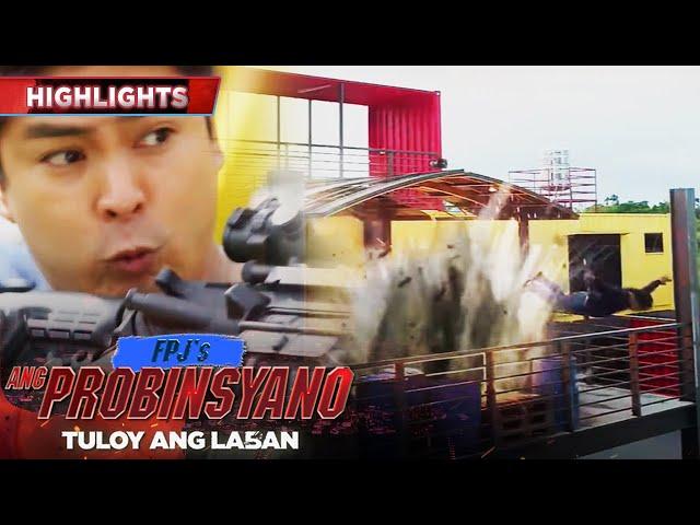 Cadro pulls off death-defying stunt against the Black Ops | FPJ's Ang Probinsyano