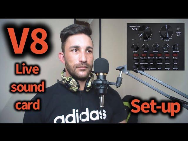 #v8soundcard #soundcard How to use V8 Sound Card on your COMPUTER (ENGLISH VIDEO WITH SUBTITLES)