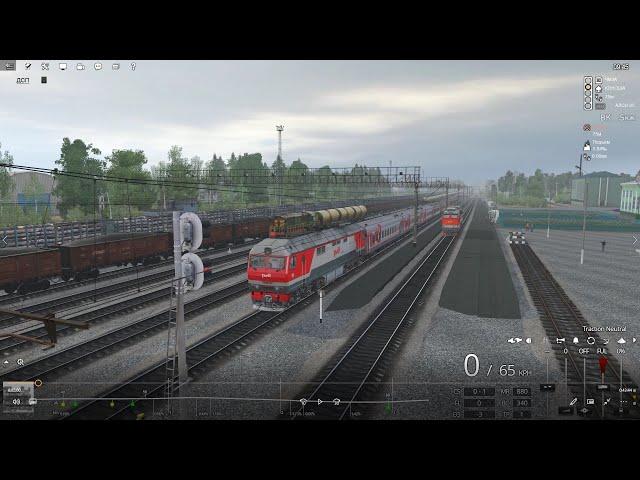 Trainz 2019, Поезд Москва - Воркута, часть 1