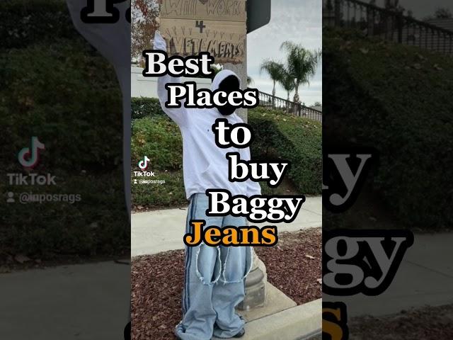 Best Places to Buy Baggy Jeans