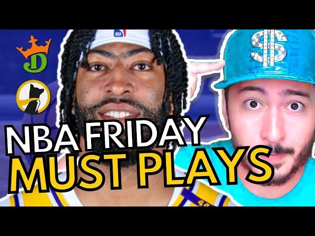 NBA DFS Friday 12/13 (DraftKings Underdog Prizepicks MUST PLAYS) | NBA DFS Picks + NBA Props