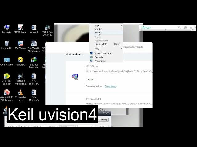 How to download and install keil uVision4 software.......