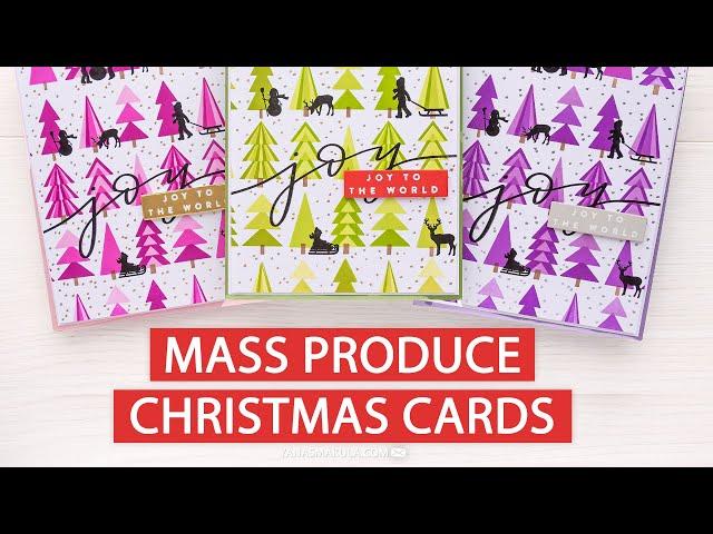 Mass Produce Christmas Card