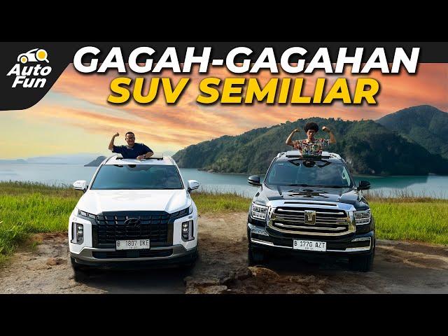 Adu Canggih GWM Tank 500 VS Hyundai Palisade AWD | Komparasi