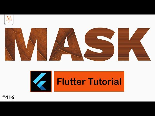 Flutter Tutorial - How to Mask Text with Image | Clipping Masks In Flutter