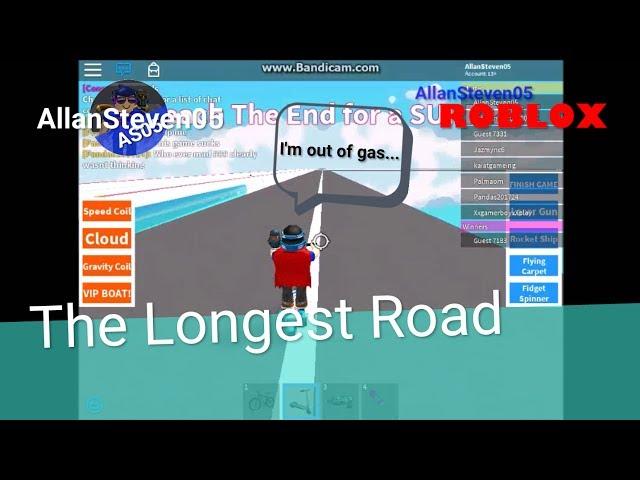 The Longest Road ever on Roblox?