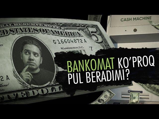 Bankomat qanday ishlaydi? Adashib ko'proq pul beradimi? | @Texnoplov