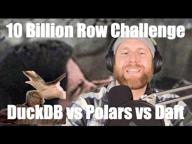 10 Billion Row Challenge | DuckDB vs Polars vs Daft