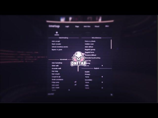 Onetap Crack V3 HVH/ Dll+CFG on Discord