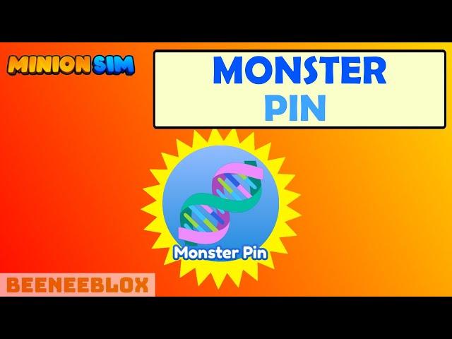 *SECRET MONSTER PIN* UPDATE 12 | Minion Simulator (Roblox)