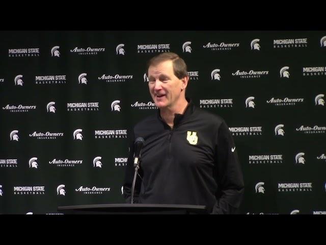 Oregon Coach Dana Altman on 86-74 loss at Michigan State