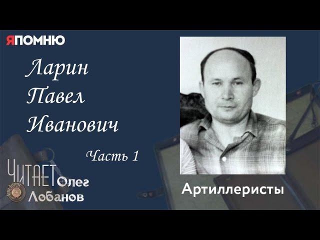 Ларин Павел Иванович Часть 1. Проект "Я помню" Артема Драбкина. Артиллеристы.