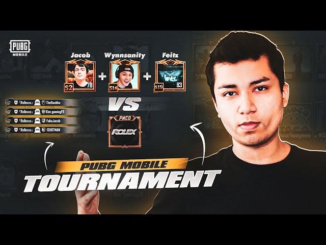 Winning vs Feitz, Wynnsanity, and more in a PUBG MOBILE Tournament