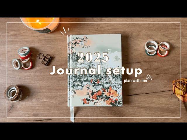 2025 Journal & Planner Setup | Unboxing & Journaling Inspiration | ft: Haiku Journal