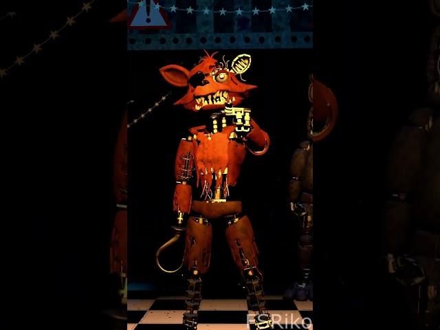 Withered Foxy be like- #fnaf #fnaf2