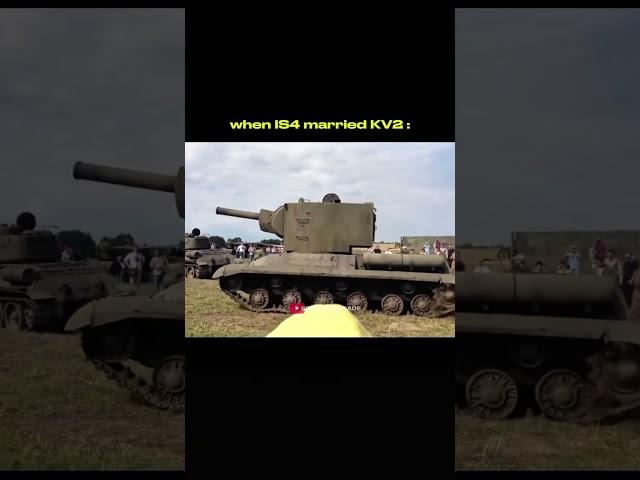 KV 2 tank in Real life (rare footage) #shorts #warthunder #wot #ww2
