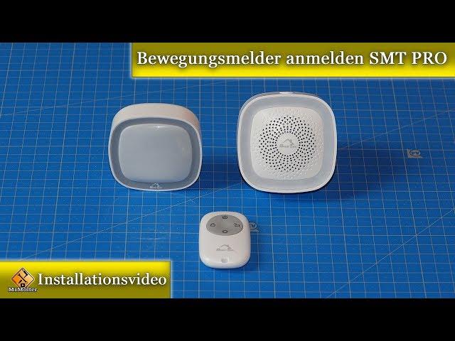 Bewegungsmelder SMT-PRO / Installation und Einrichtung