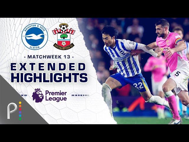 Brighton v. Southampton | PREMIER LEAGUE HIGHLIGHTS | 11/29/2024 | NBC Sports