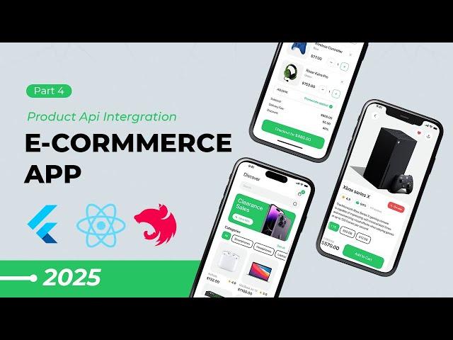 Build a Modern E-Commerce App in 2025: Flutter, NestJS & React (Part 4 – Product API Integration)