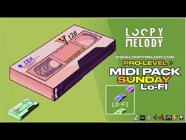 Lo-Fi Sunday - MIDI PACK