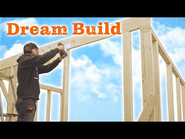 Ultimate Shed Build From Start to Finish | Man cave | She shed | Garden Room | Tiny House