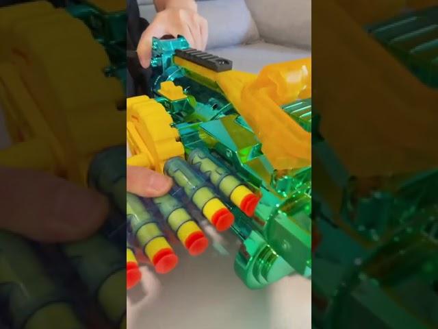 Gatling Toy Nerf Gun Dart Blaster #Shorts