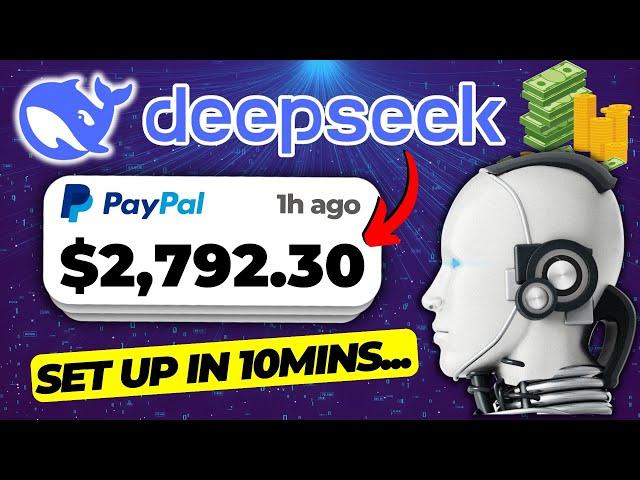 Deepseek R1 - How to Use DeepSeek To Make Money Again and Again (For Free)