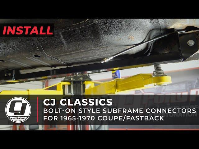 Project Betty | CJ Classics Subframe Connectors