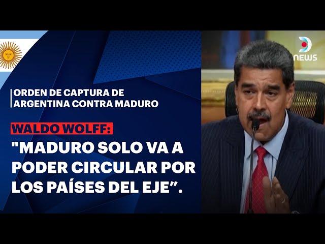 El significado de la orden de captura de Argentina contra Maduro #DNEWS