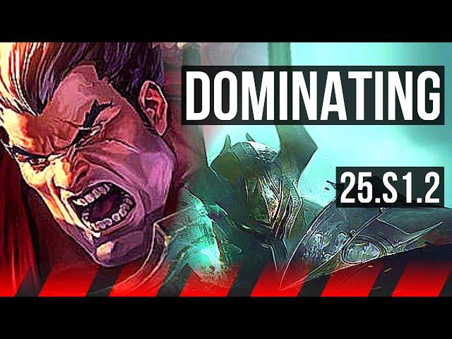 DARIUS vs MORDEKAISER (TOP) | Quadra, Dominating | NA Challenger | 25.S1.2