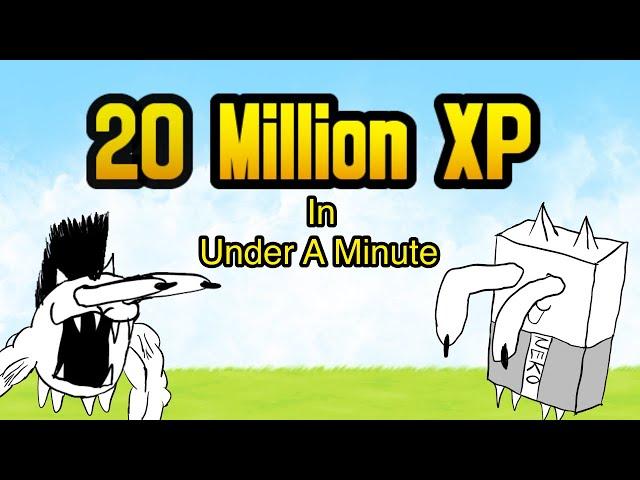 How to get 20 Million Xp In Under A Minute (Battle cats)