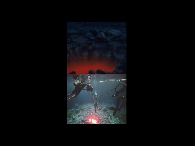 Behind the scenes of Joe Keery diving in the lake #StrangerThings