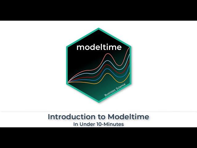 modeltime: Time series forecasting in R with tidymodels