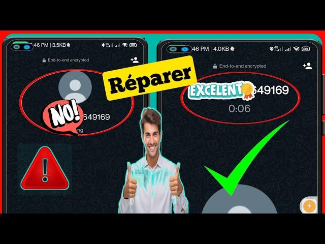 Comment résoudre le problème de connexion des appels WhatsApp || @Dynamik.Solution