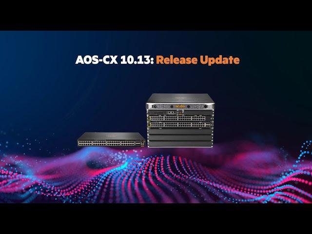 AOS-CX 10.13 Release Update:  EVPN-VXLAN MultiFabirc Enhancements