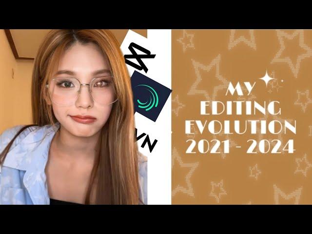 My editing journey in 19 minutes  || 2021 - 2024 || AYSOO