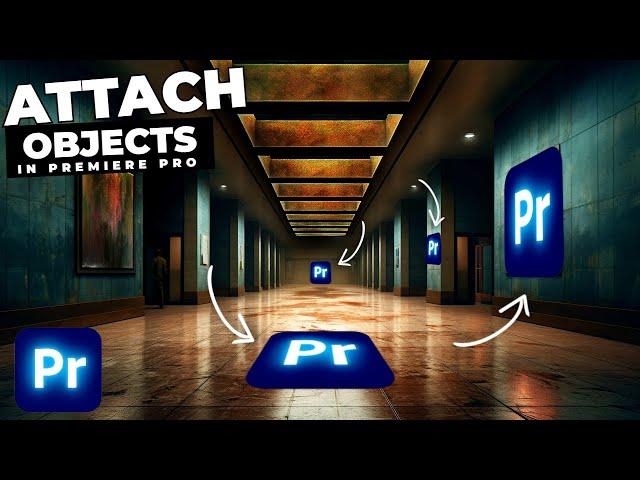 How To Attach OBJECTS To ANY Surface In Premiere Pro