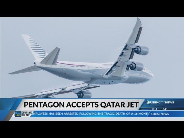 Hegseth accepts jet from Qatar on Trump's behalf