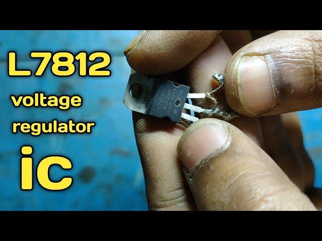 L7812 Voltage Regulator IC || 19v To 12v Dc Converter || Step Down Converter