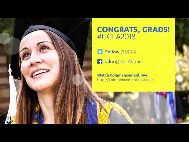 UCLA Political Science Department Commencement 2018