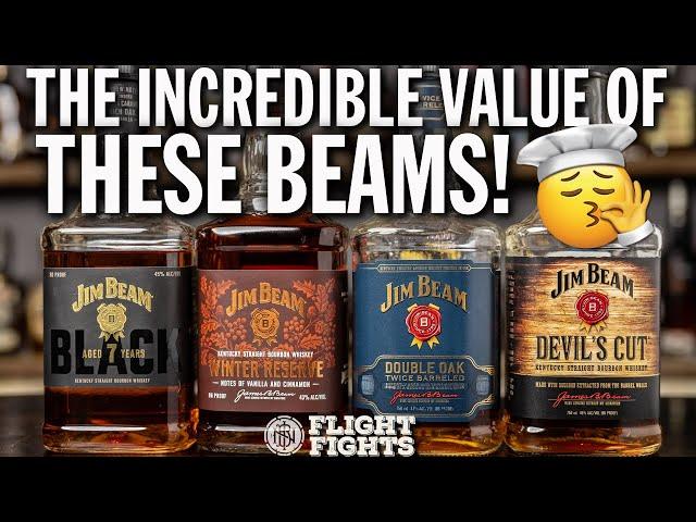 BEAM VALUE Flight Fight! Under $30 Bourbons Tasted Blind!