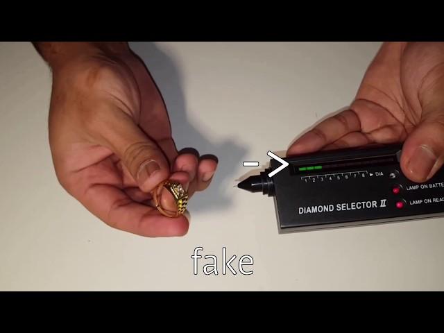 How to check - test diamond fake or Real ( Diamond Selector II - 2 )