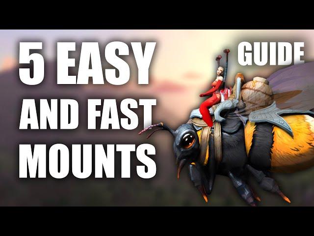 5 easy and fast mounts! [guide]