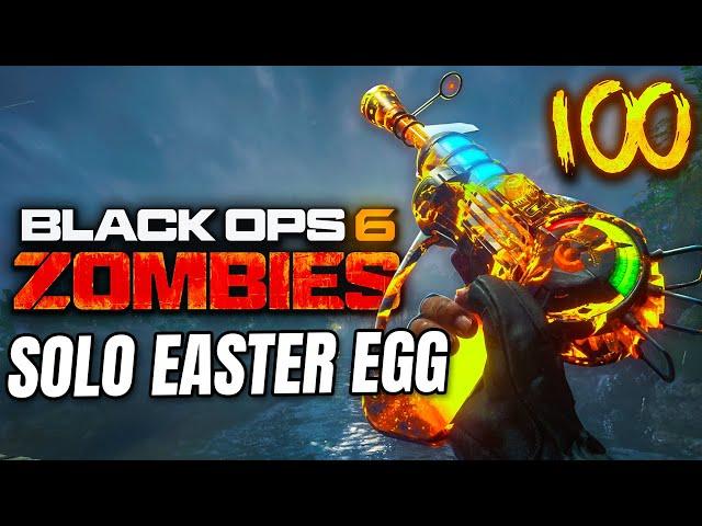 BLACK OPS 6 ZOMBIES - "TERMINUS" SOLO EASTER EGG GUIDE GAMEPLAY!