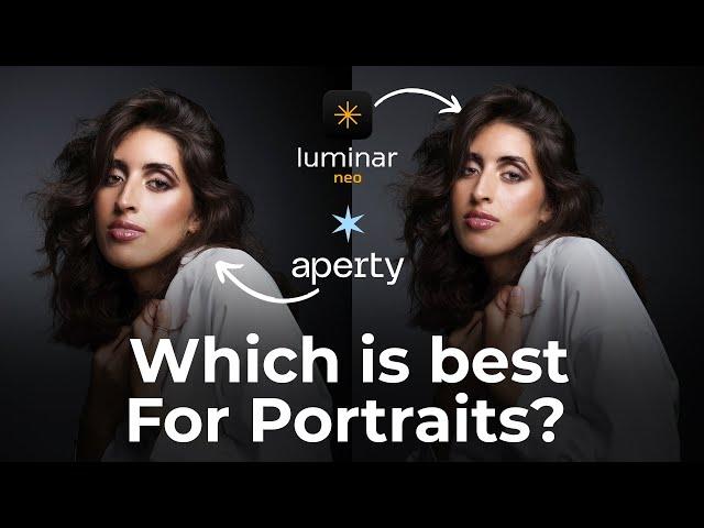 Luminar Neo vs Aperty AI Photo Portrait Editing - My First Impressions